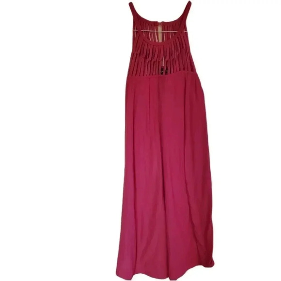 Derek Heart peony colored lattice tank dress Size Medium - Picture 1 of 3